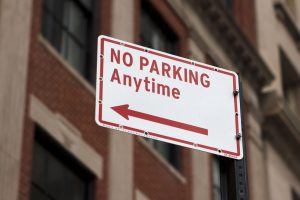 No Parking Anytime NYC Street Sign