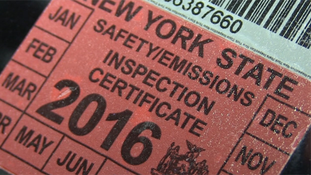 NY Inspection Sticker