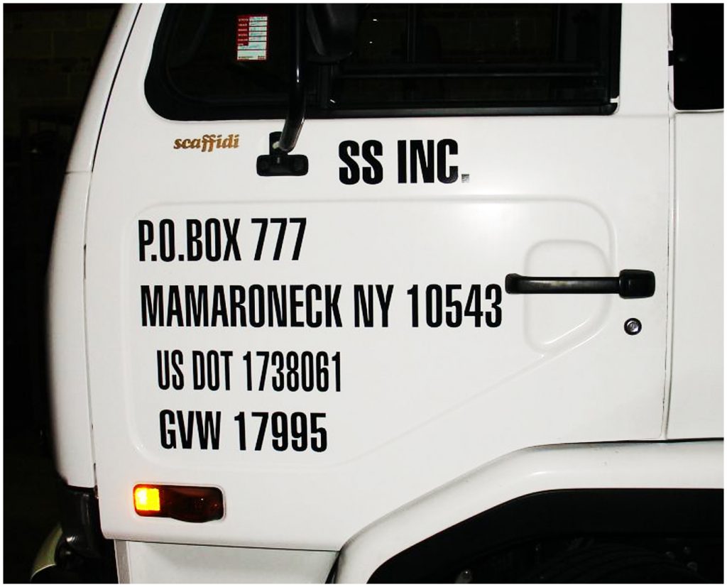 Commercial Vehicle Lettering