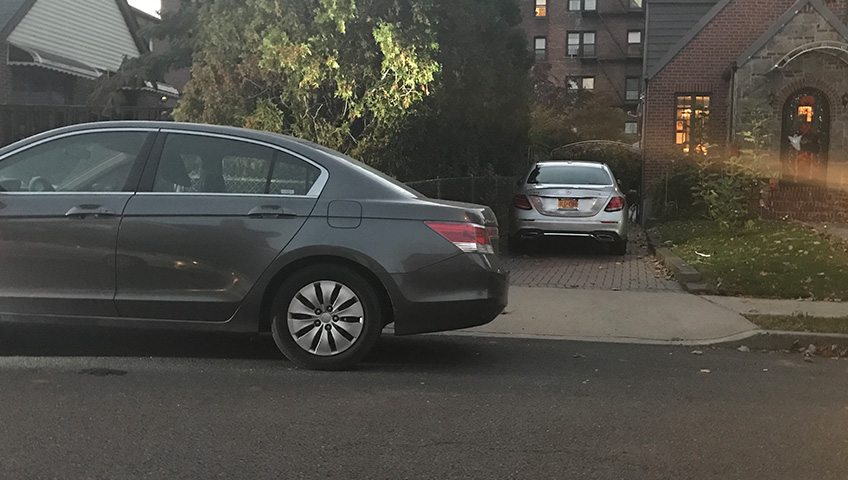 Blocked Driveway