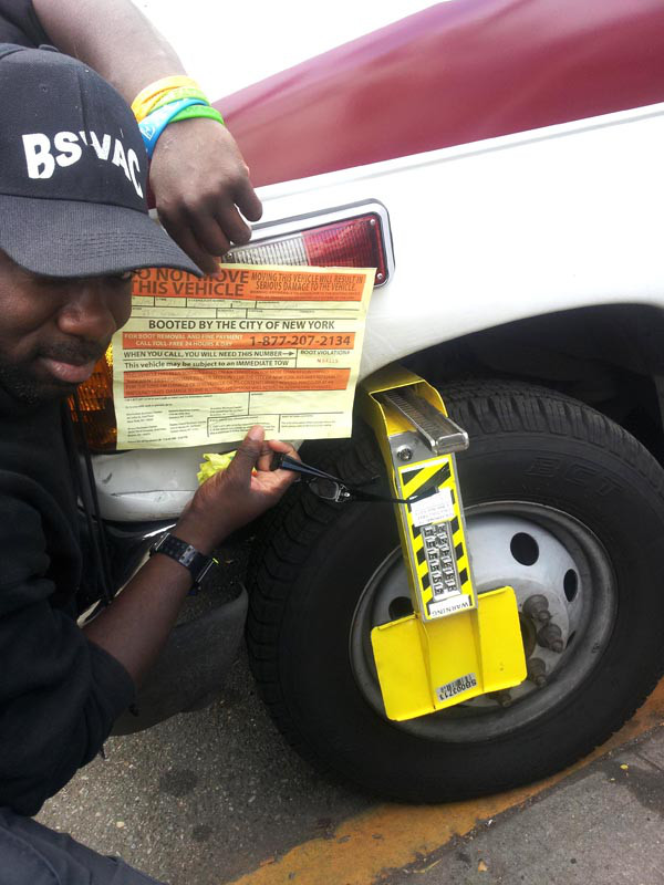 The Fastest Way To Get Rid Of A Car Boot In NYC - Parking ...