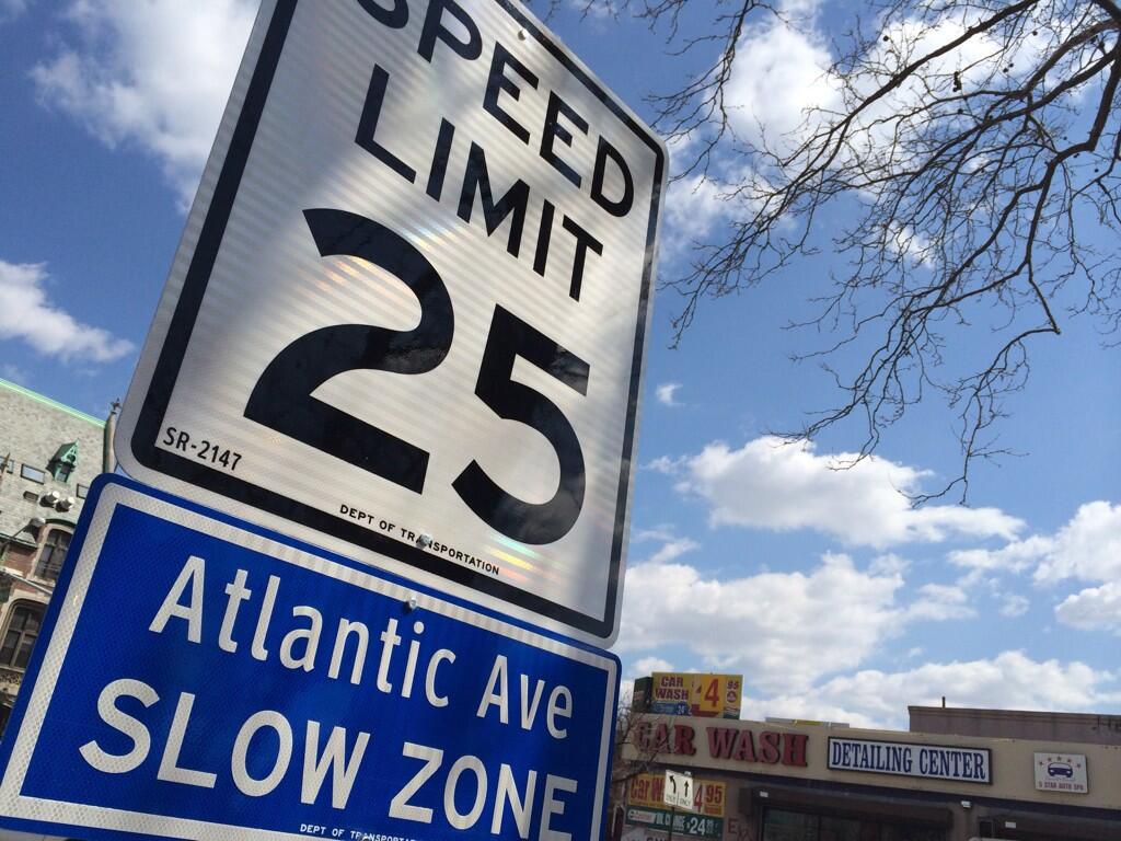 Slow Zones are areas where drivers must take precautions.